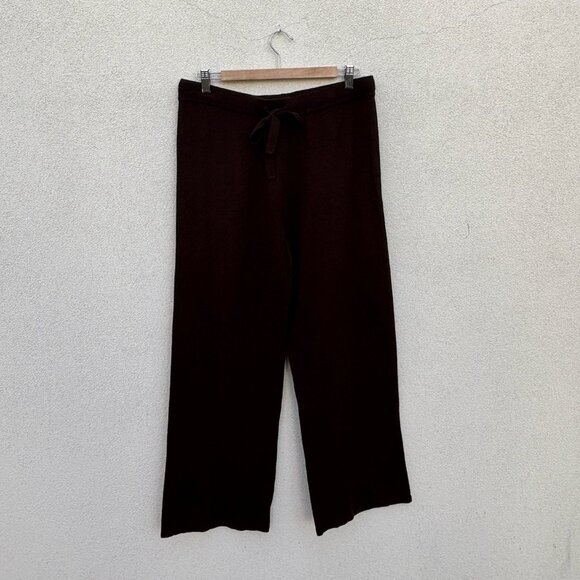 Pants - Cashmere Blend Wide Leg Lounge Pants